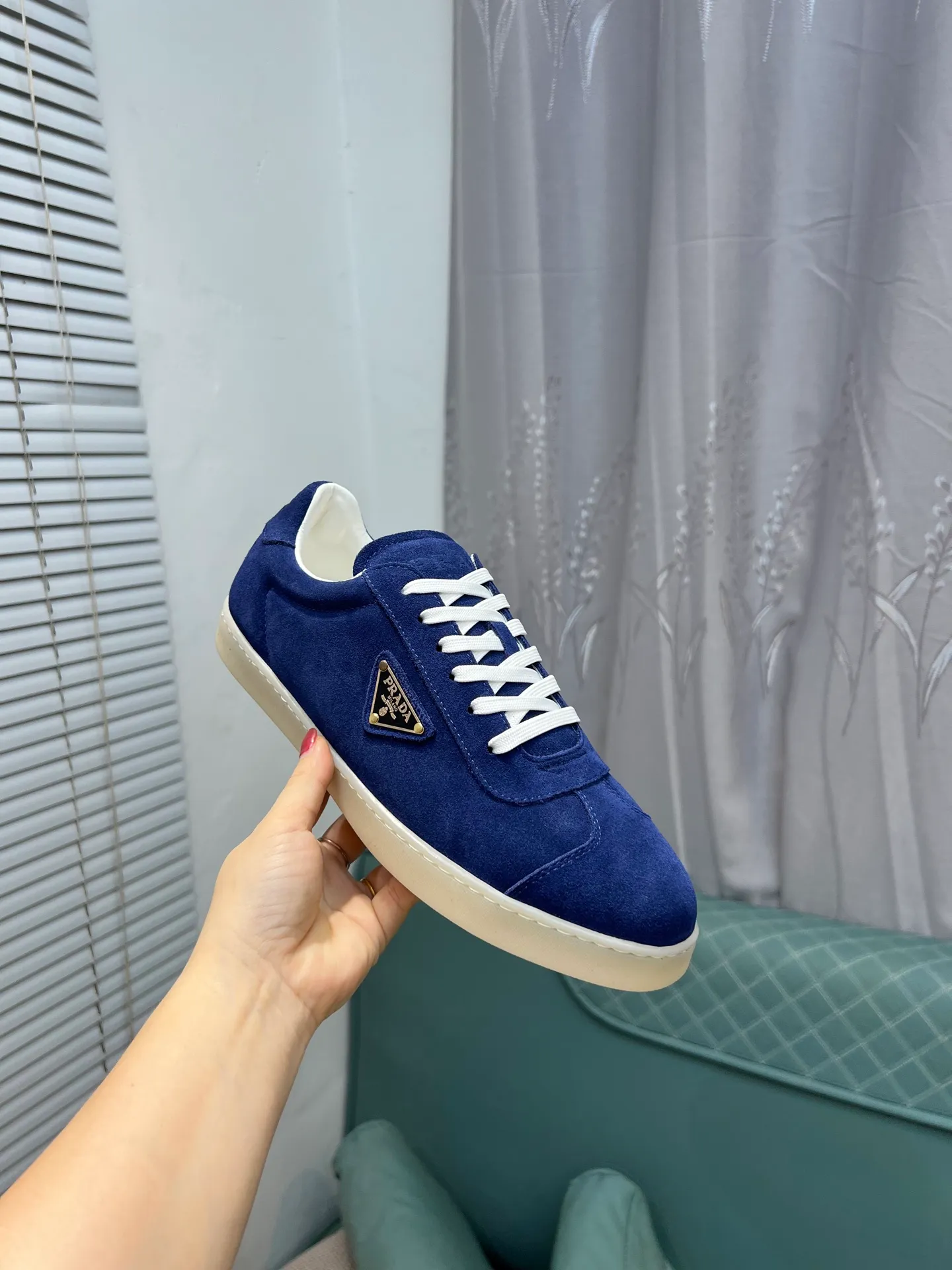 Men's shoes 💰540 [PRADA] Men's shoes are popular in the counter, official website synchronization, 1 high-quality shipment ✔️ Original frosted cowhide + cowhide lining, 1🆚1 replica, original sole, 38-45 (45 customized, non-refundable)